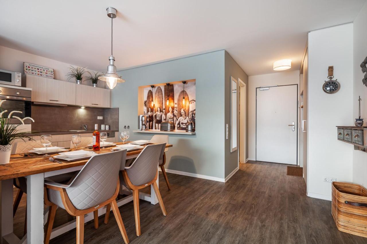 Apartmenthaus Hafenspitze Ap 5 - "Am Yachthafen 5" - Blickrichtung Offenes Meerstrandpromenade Эккернфёрде Экстерьер фото